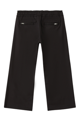 Straight Logo Trousers